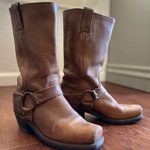Frye harness boot